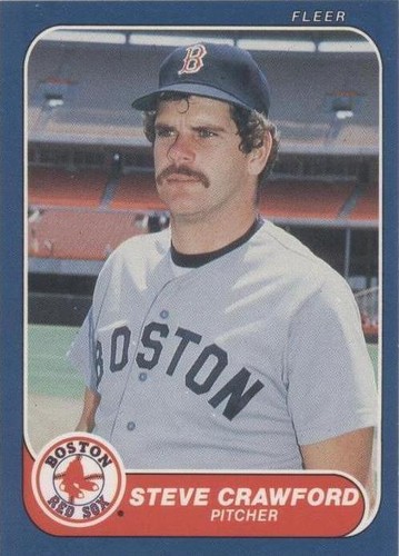 1986 Fleer - Steve Crawford #346