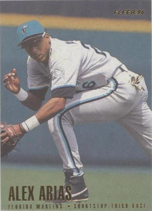 1996 Fleer - Alex Arias #381
