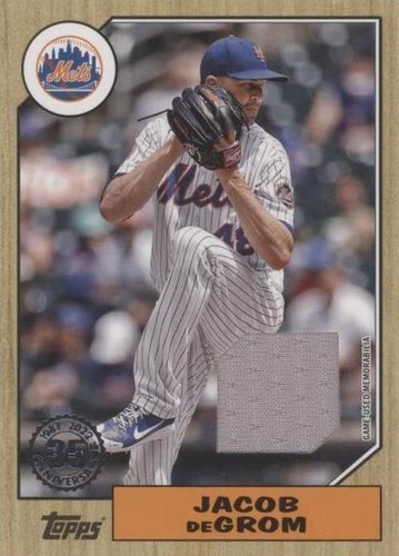 2022 Topps Series 1 - Jacob deGrom #87R-JD