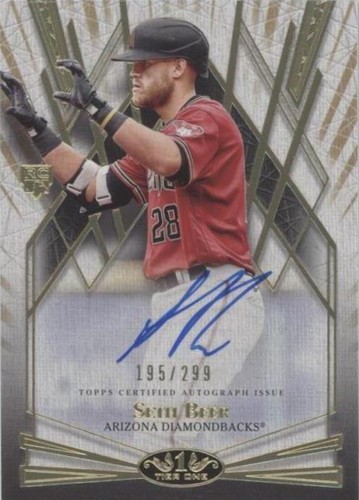 2022 Topps Tier One - Seth Beer #BOA-SB