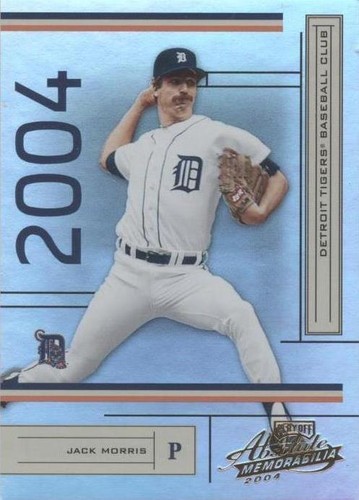 2004 Playoff Absolute Memorabilia - Jack Morris #72