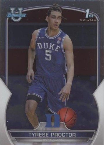 2022-23 Bowman University Chrome - Tyrese Proctor #28