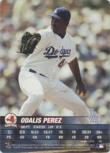 2005 MLB Showdown Trading Deadline - Odalis Perez #110