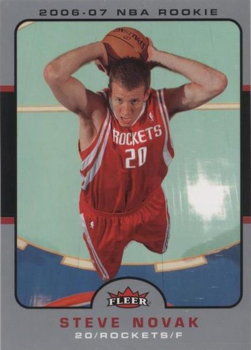 2006-07 Fleer - 2006-07 NBA Rookie Steve Novak #247 (RC) for sale ...