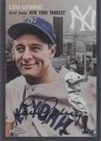 2023 Topps Chrome Platinum Anniversary - Lou Gehrig #54CV-2