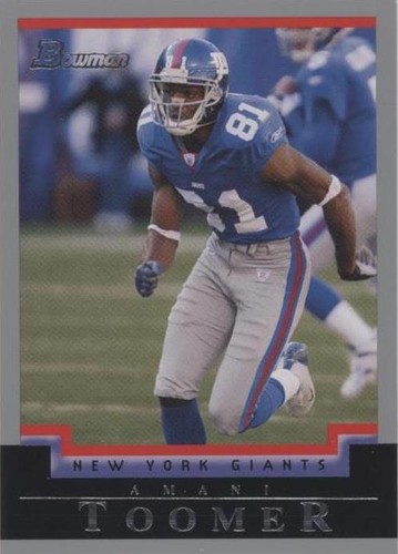 2004 Bowman Amani Toomer #31