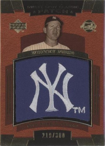 2004 Upper Deck Sweet Spot Classic - Whitey Ford #SSP-WF