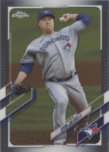 2021 Topps Chrome - Hyun-jin Ryu #123