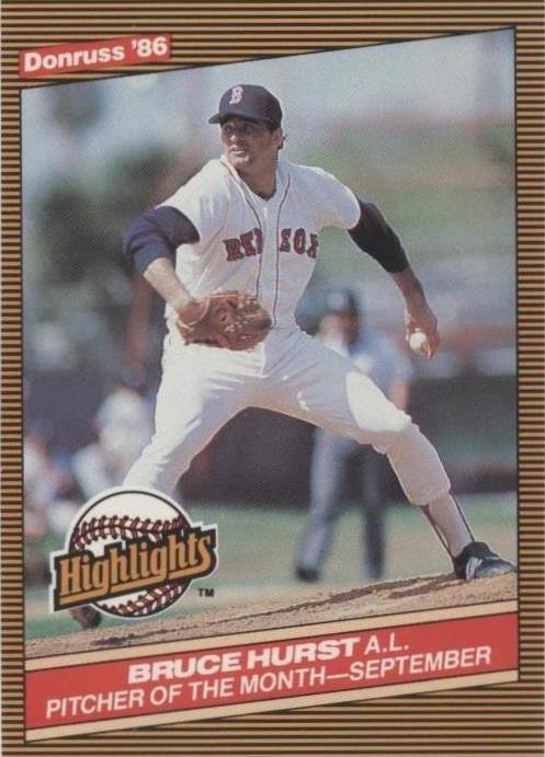 Donruss Highlights 1986 - Bruce Hurst #47