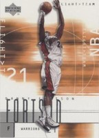 2001-02 Upper Deck Flight Team - Danny Fortson #62
