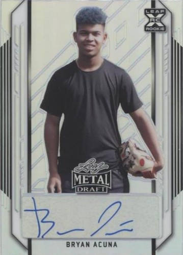 2021 Leaf Metal Draft - Bryan Acuna #BA-BA1