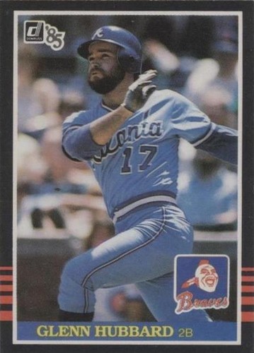1985 Donruss - Glenn Hubbard #199