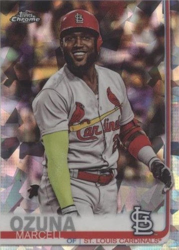 2019 Topps Chrome Sapphire Edition - Marcell Ozuna #503