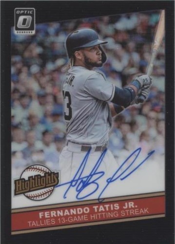2020 Panini Donruss Optic - Fernando Tatís Jr. #HS-FT