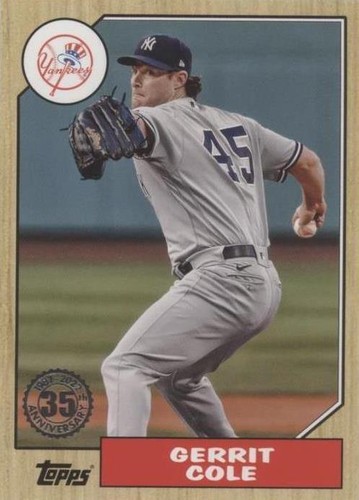 2022 Topps Series 1 - Gerrit Cole #T87-91