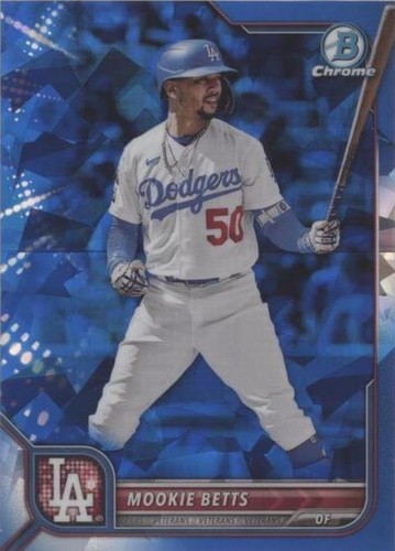 2022 Bowman Chrome Sapphire Edition - Mookie Betts #84