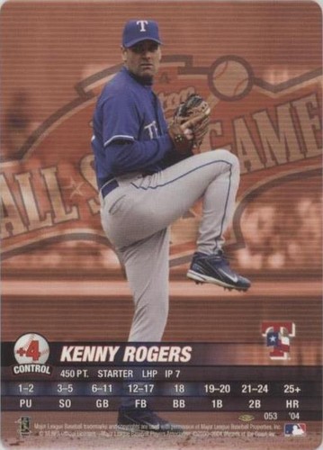 2004 MLB Showdown Pennant Run - Kenny Rogers #053