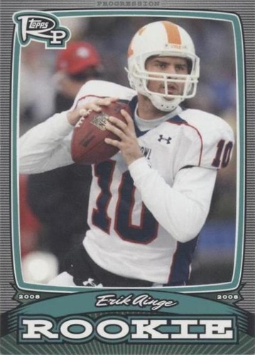 2008 Topps Rookie Progression Erik Ainge #PR-EA