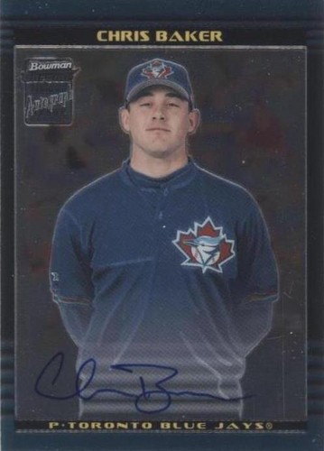 2002 Bowman Chrome - Chris Baker #405