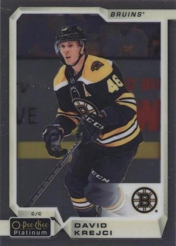 2018-19 O-Pee-Chee Platinum - David Krejci #129