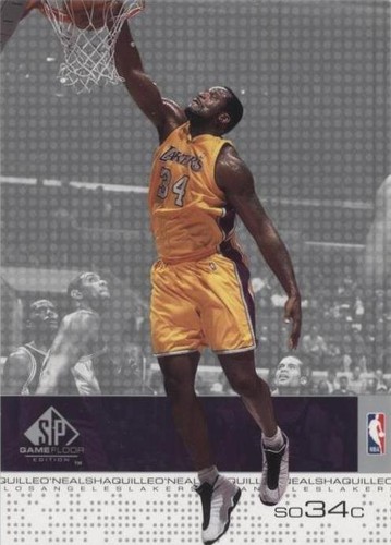 2000-01 SP Game Floor Edition - Shaquille O'Neal #26