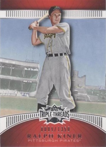 2010 Topps Triple Threads - Ralph Kiner #51