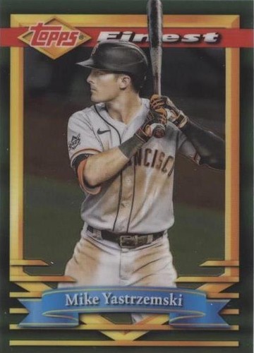2021 Topps Finest Flashbacks - Mike Yastrzemski #125