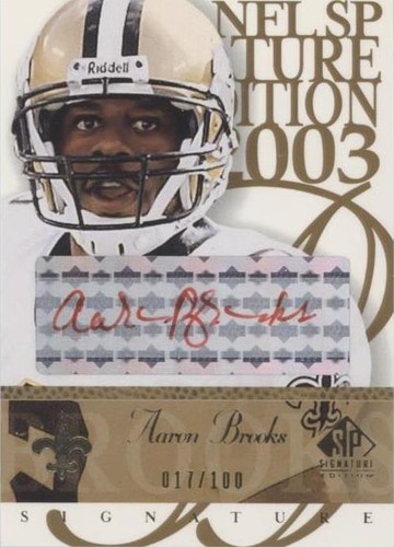 2003 SP Signature Edition Aaron Brooks #AA