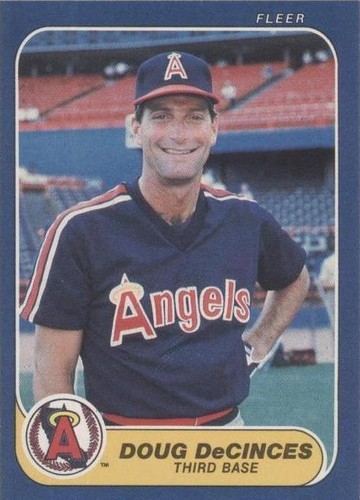 1986 Fleer - Doug DeCinces #153