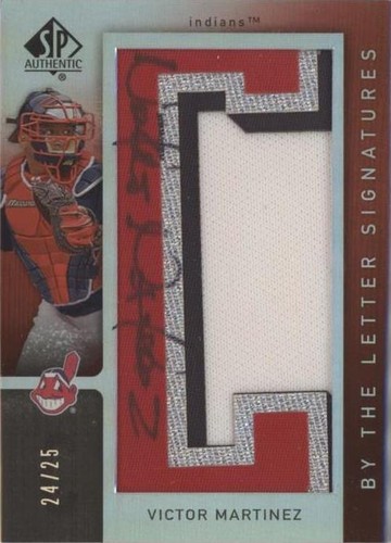 2007 SP Authentic - Victor Martinez #BL-44