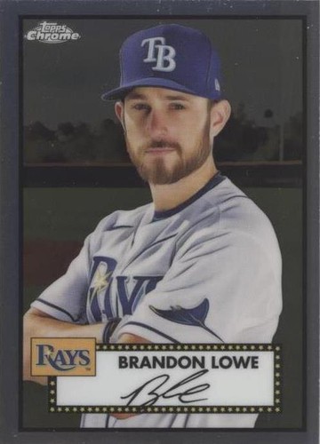 2021 Topps Chrome Platinum Anniversary - Brandon Lowe #326