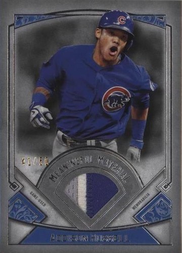 2017 Topps Museum Collection - Addison Russell #MM-ARU