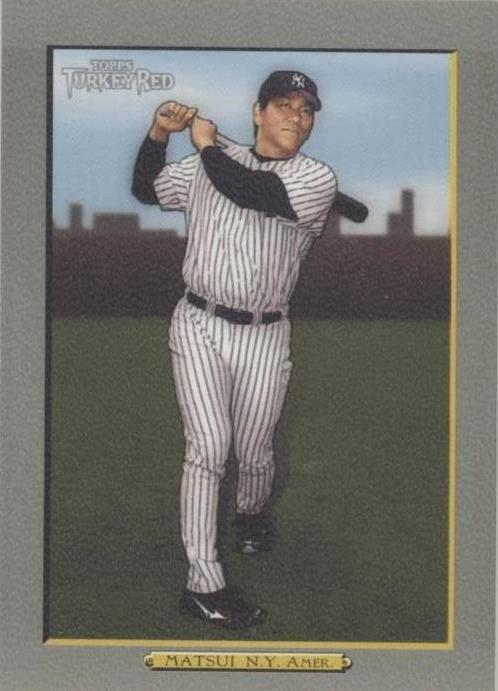 2005 Topps Турция красный - Hideki Matsui #110