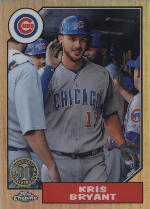 2017 Topps Chrome - Kris Bryant #87T-1