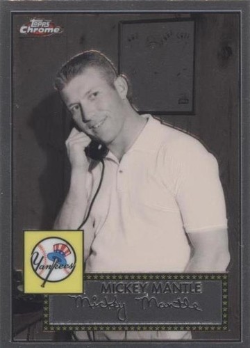 2007 Topps Chrome - Mickey Mantle #MMS4