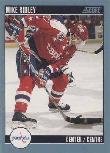 1992-93 Score Canadian - Mike Ridley #187