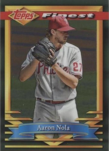 2021 Topps Finest Flashbacks - Aaron Nola #23