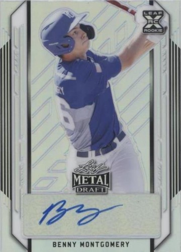 2021 Leaf Metal Draft - Benny Montgomery #BA-BM1