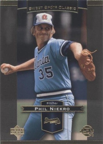 2003 Upper Deck Sweet Spot Classic - Phil Niekro #68