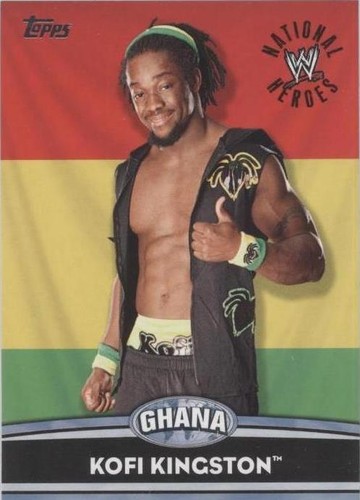 2010 Topps WWE - Kofi Kingston #NH17