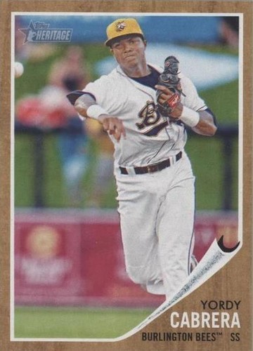 2011 Topps Heritage Minor League Edition - Yordy Cabrera #162