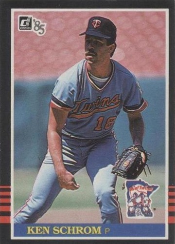 1985 Donruss - Ken Schrom #486