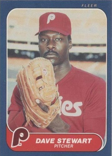 1986 Fleer - Dave Stewart #453