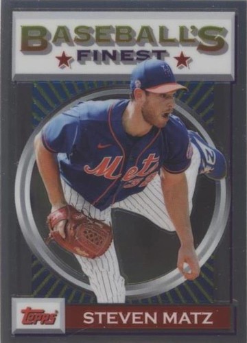 2020 Topps Finest Flashbacks - Steven Matz #164