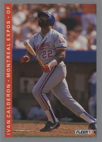 1993 Fleer - Ivan Calderon #71
