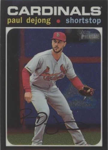 2020 Topps Heritage - Paul DeJong #THC-476