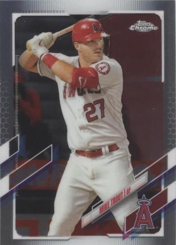 2021 Topps Chrome - Mike Trout #27
