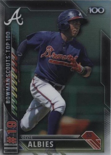 2016 Bowman - Ozzie Albies #BTP-19