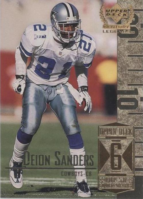 1999 Upper Deck Century Legends Deion Sanders #56