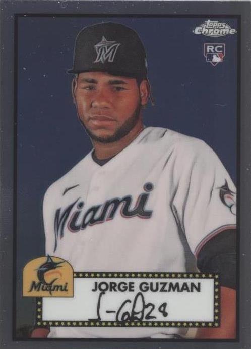 2021 Topps Chrome Platinum Anniversary - Jorge Guzman #54